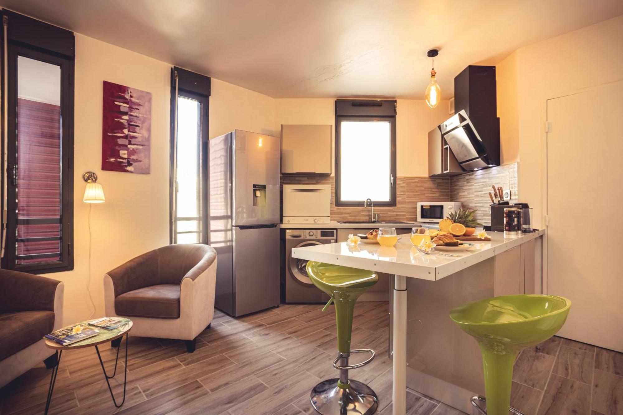 Appart' Cameleon, Studio Front De Mer, Tout A Pied Saint Pierre Buitenkant foto