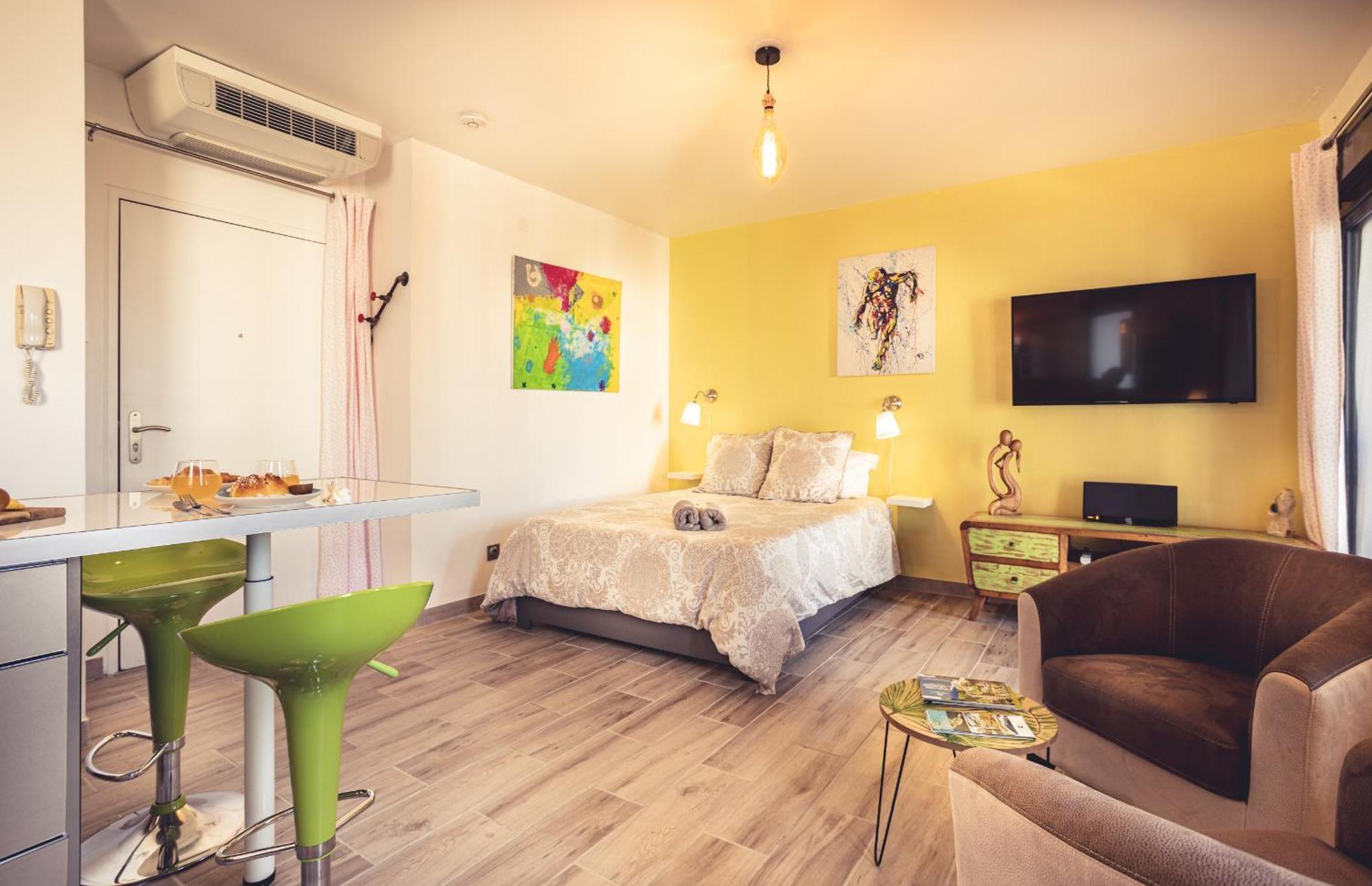 Appart' Cameleon, Studio Front De Mer, Tout A Pied Saint Pierre Buitenkant foto